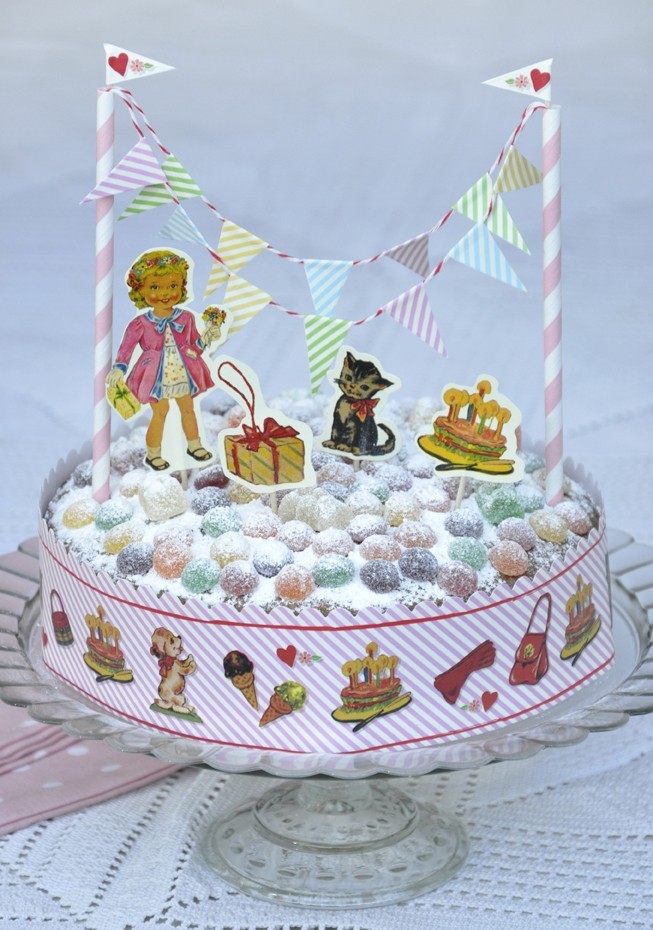 Décoration gâteau - déco de table anniversaire - Moi et ma deco