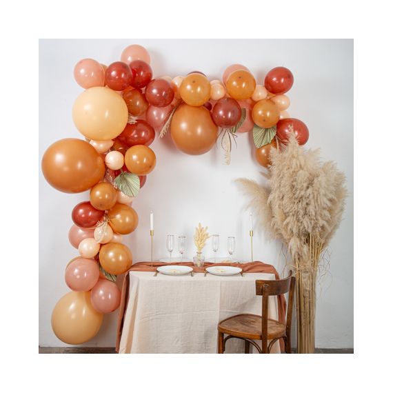 Kit Arche à Ballons - Joyeux Anniversaire - Collection Terracotta - Jour de  Fête - Terracotta - Top Thèmes