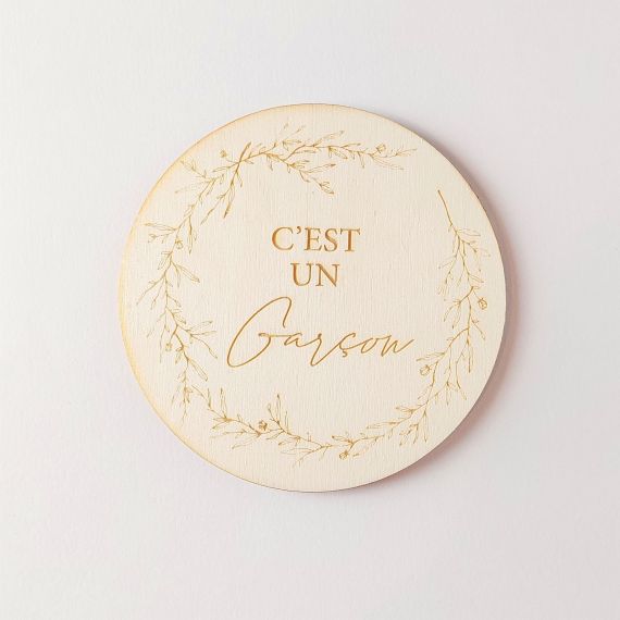 Carte Annonce Sexe Bebe Bois Garcon Modern Confetti