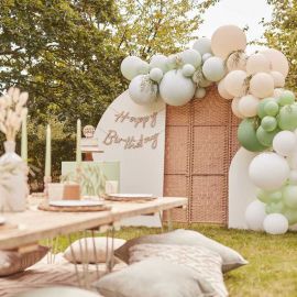 Acheter Ballons décoratifs pour fête, 44 pièces, arc-en-ciel, ami, avec  bannière, décoration de gâteau, anniversaire d'enfant
