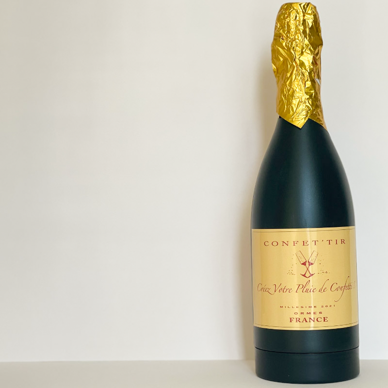 Pinata anniversaire bouteille champagne
