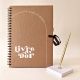 Livre d'or mariage minimaliste kraft - Curve