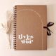 Livre d'or mariage minimaliste kraft - Curve